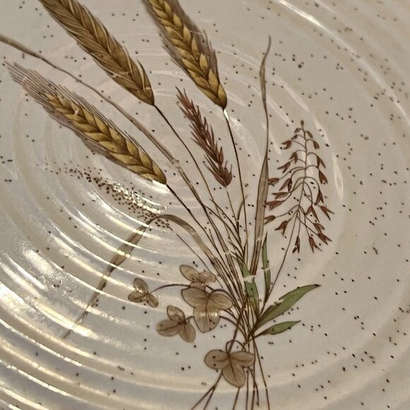 Treasure Craft Pottery Golden Wheat Trivet - Picture 5 of 7